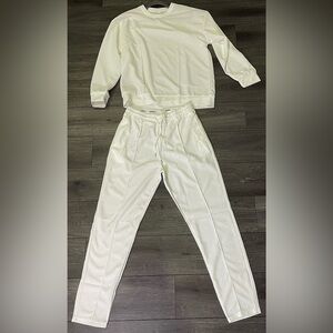 Mens Two Piece Waffle Pattern Fit